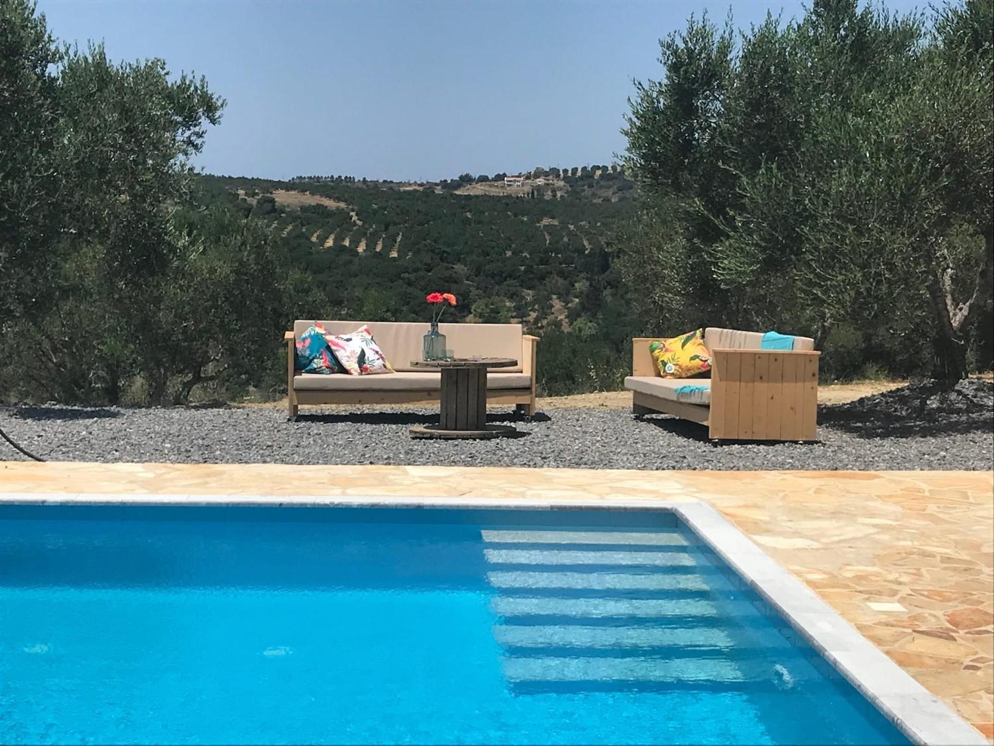 Luxurious Villa In Peloponnese With Swimming Pool Kamária Buitenkant foto