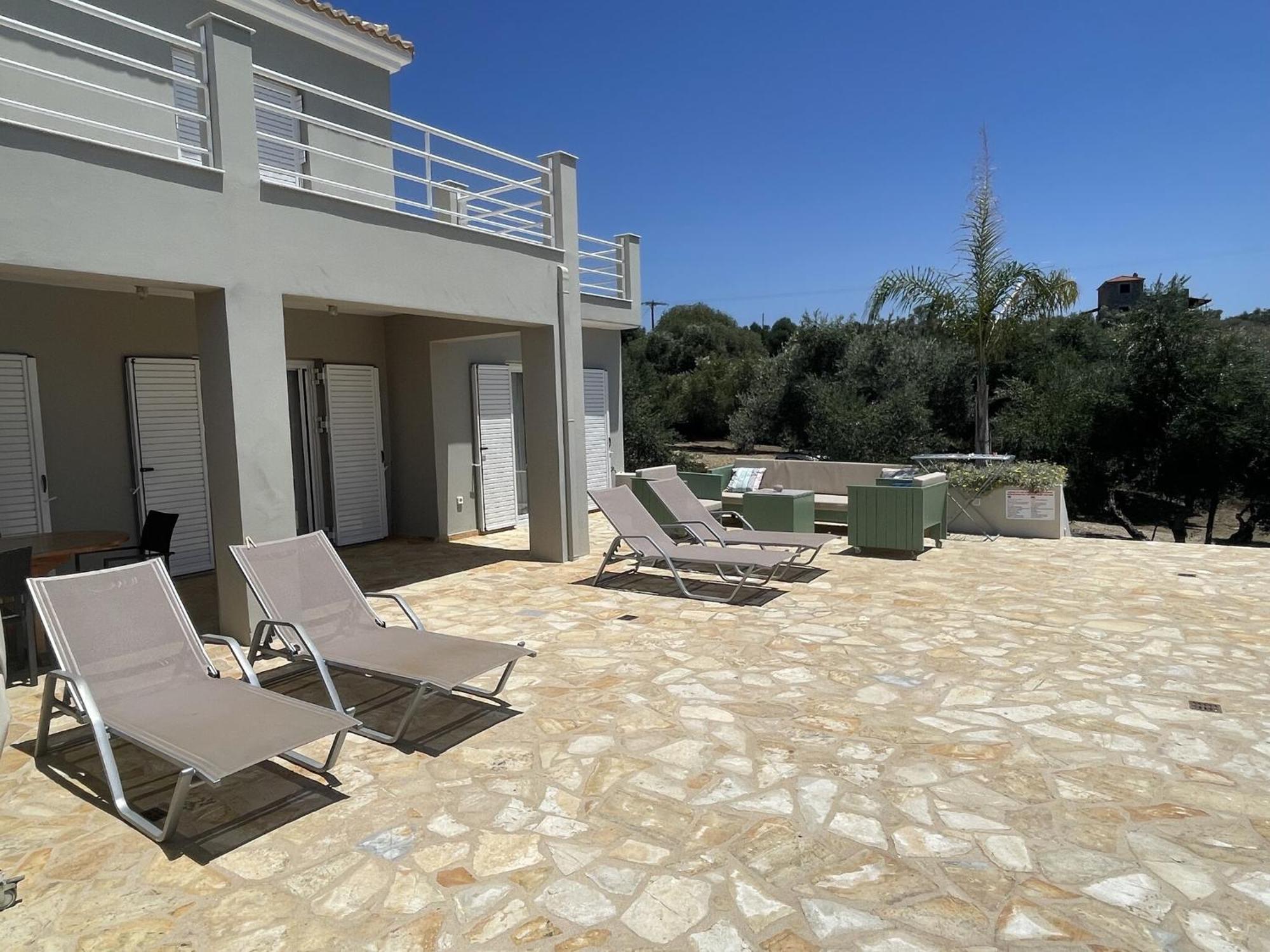 Luxurious Villa In Peloponnese With Swimming Pool Kamária Buitenkant foto