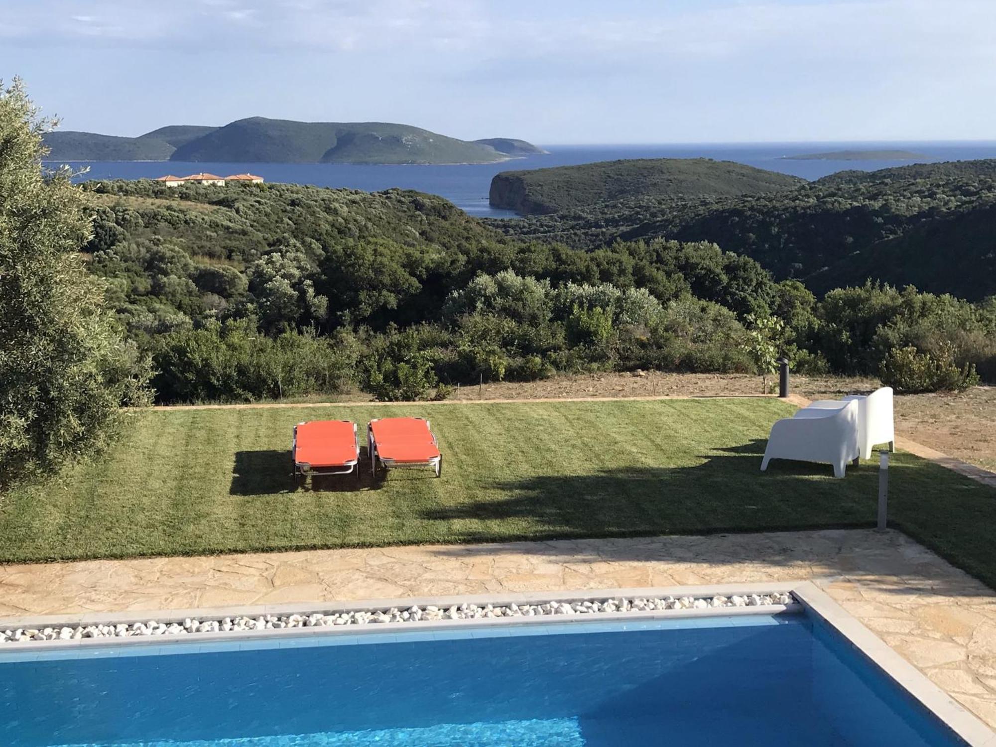 Luxurious Villa In Peloponnese With Swimming Pool Kamária Buitenkant foto
