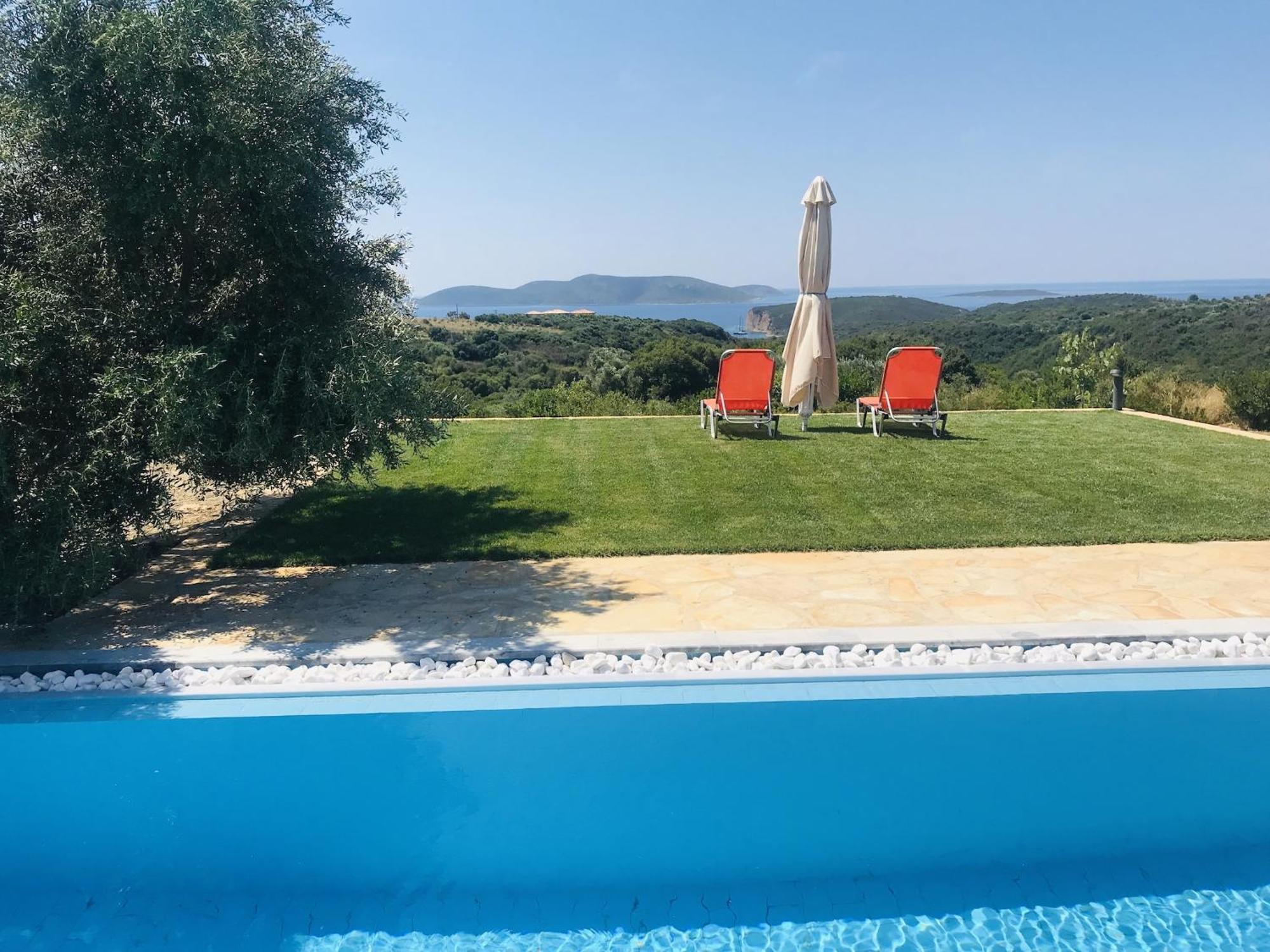 Luxurious Villa In Peloponnese With Swimming Pool Kamária Buitenkant foto