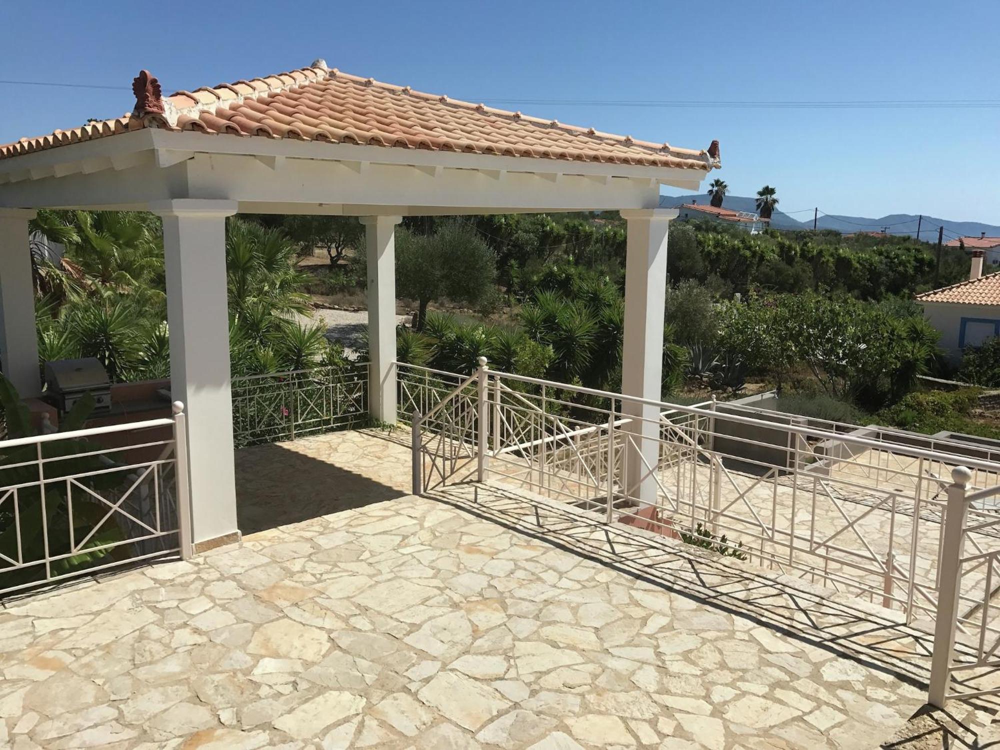 Luxurious Villa In Peloponnese With Swimming Pool Kamária Buitenkant foto